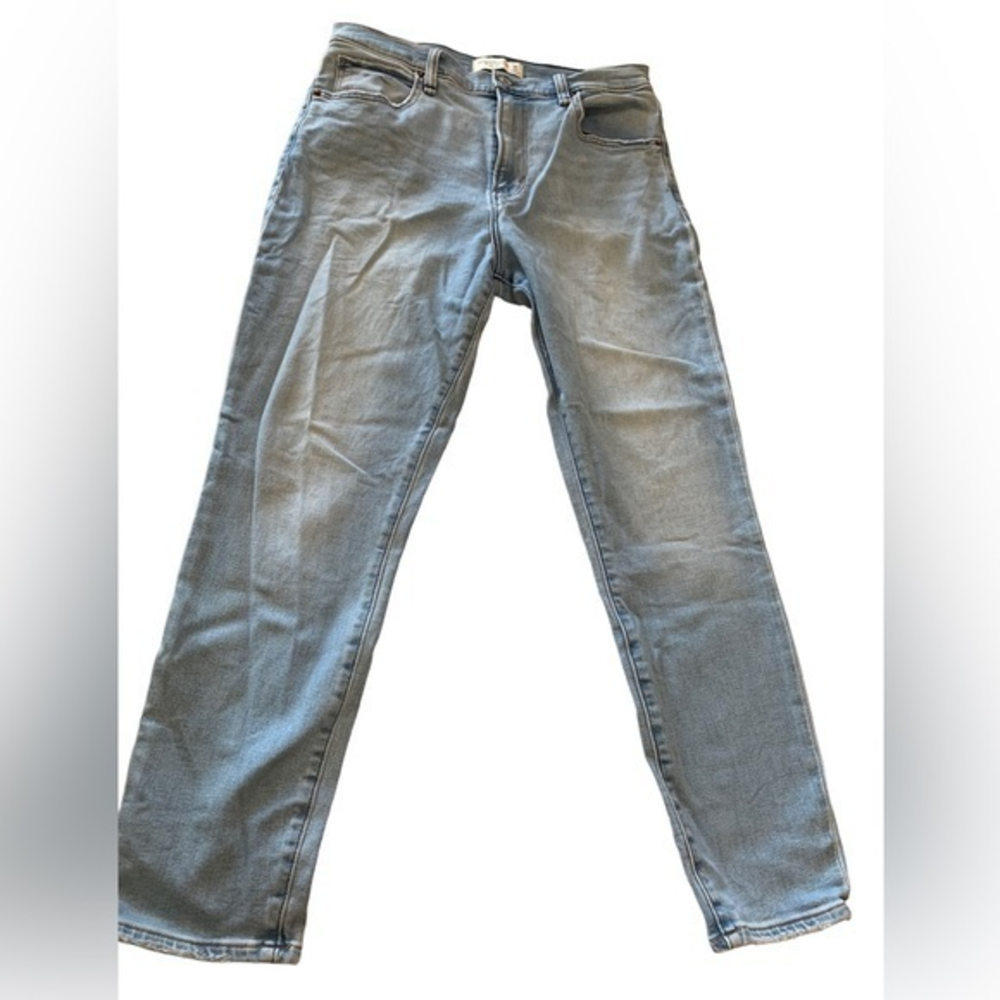 Abercrombie‎ & Fitch Super Skinny High Rise Jeans Size 30/10 S Light Wash